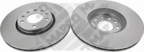Mapco 25709/2 - Тормозной диск autospares.lv