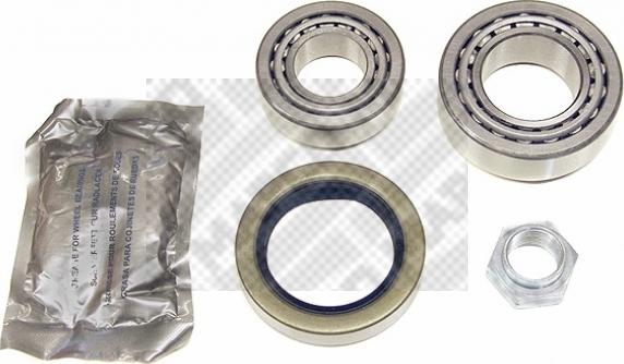 Mapco 26345 - Подшипник ступицы колеса, комплект autospares.lv