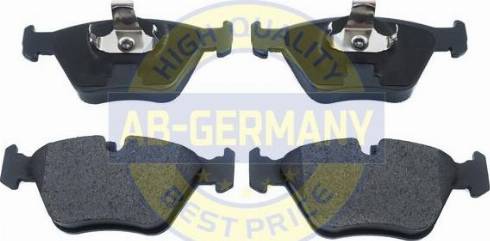 MASTER-SPORT GERMANY AB236070892 - Тормозные колодки, дисковые, комплект autospares.lv