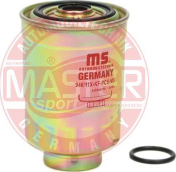 MASTER-SPORT GERMANY 940/11X-KF-PCS-MS - Топливный фильтр autospares.lv