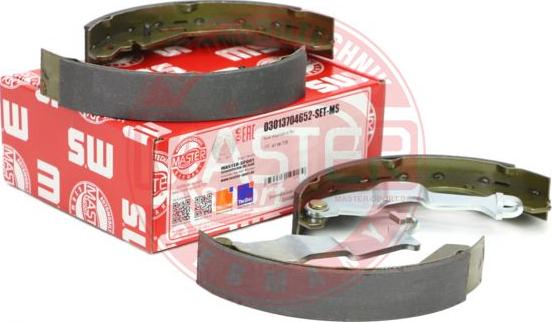 MASTER-SPORT GERMANY 03013704652-SET-MS - Комплект тормозных колодок, барабанные autospares.lv