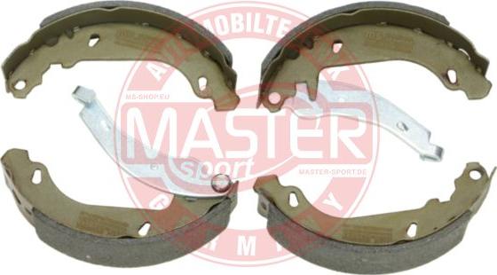 MASTER-SPORT GERMANY 03013702092-SET-MS - Комплект тормозных колодок, барабанные autospares.lv