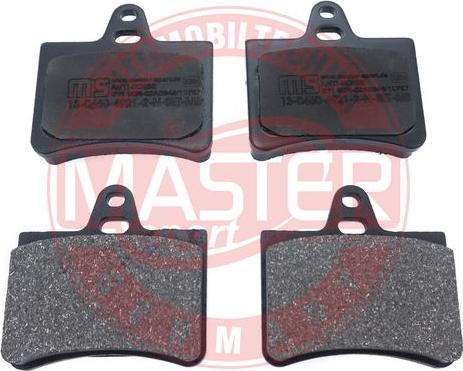 MASTER-SPORT GERMANY 13046049212N-SET-MS - Тормозные колодки, дисковые, комплект autospares.lv