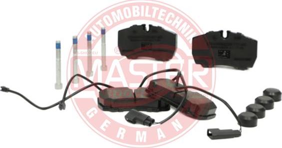 MASTER-SPORT GERMANY 13046048622N-SET-MS - Тормозные колодки, дисковые, комплект autospares.lv