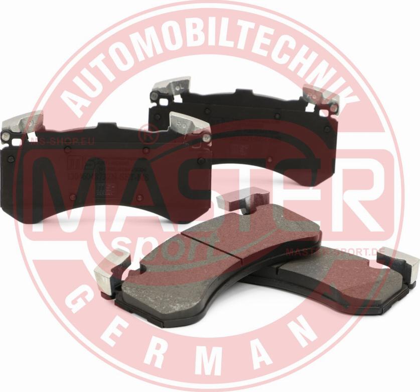 MASTER-SPORT GERMANY 13046048732N-SET-MS - Тормозные колодки, дисковые, комплект autospares.lv