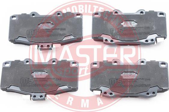 MASTER-SPORT GERMANY 13046059922N-SET-MS - Тормозные колодки, дисковые, комплект autospares.lv