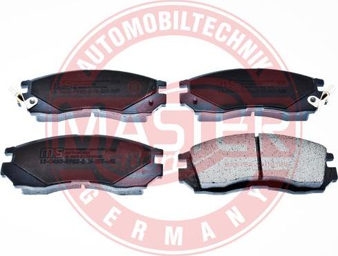 MASTER-SPORT GERMANY 13046059522N-SET-MS - Тормозные колодки, дисковые, комплект autospares.lv