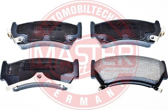 MASTER-SPORT GERMANY 13046059882N-SET-MS - Тормозные колодки, дисковые, комплект autospares.lv