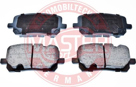 MASTER-SPORT GERMANY 13046058462N-SET-MS - Тормозные колодки, дисковые, комплект autospares.lv