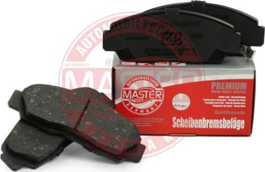 MASTER-SPORT GERMANY 13046058782N-SET-MS - Тормозные колодки, дисковые, комплект autospares.lv