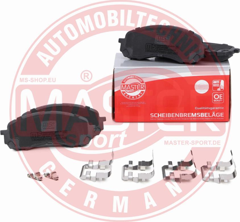 MASTER-SPORT GERMANY 13046057932N-SET-MS - Тормозные колодки, дисковые, комплект autospares.lv