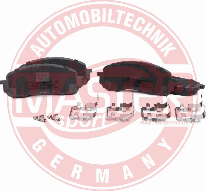 MASTER-SPORT GERMANY 13046057932N-SET-MS - Тормозные колодки, дисковые, комплект autospares.lv