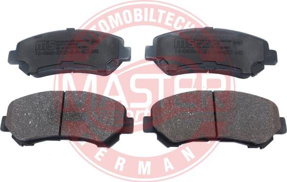 MASTER-SPORT GERMANY 13046057522N-SET-MS - Тормозные колодки, дисковые, комплект autospares.lv