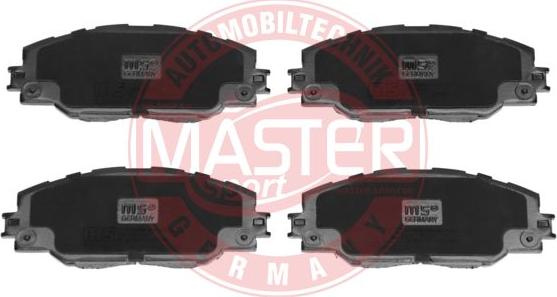 MASTER-SPORT GERMANY 13046057662N-SET-MS - Тормозные колодки, дисковые, комплект autospares.lv