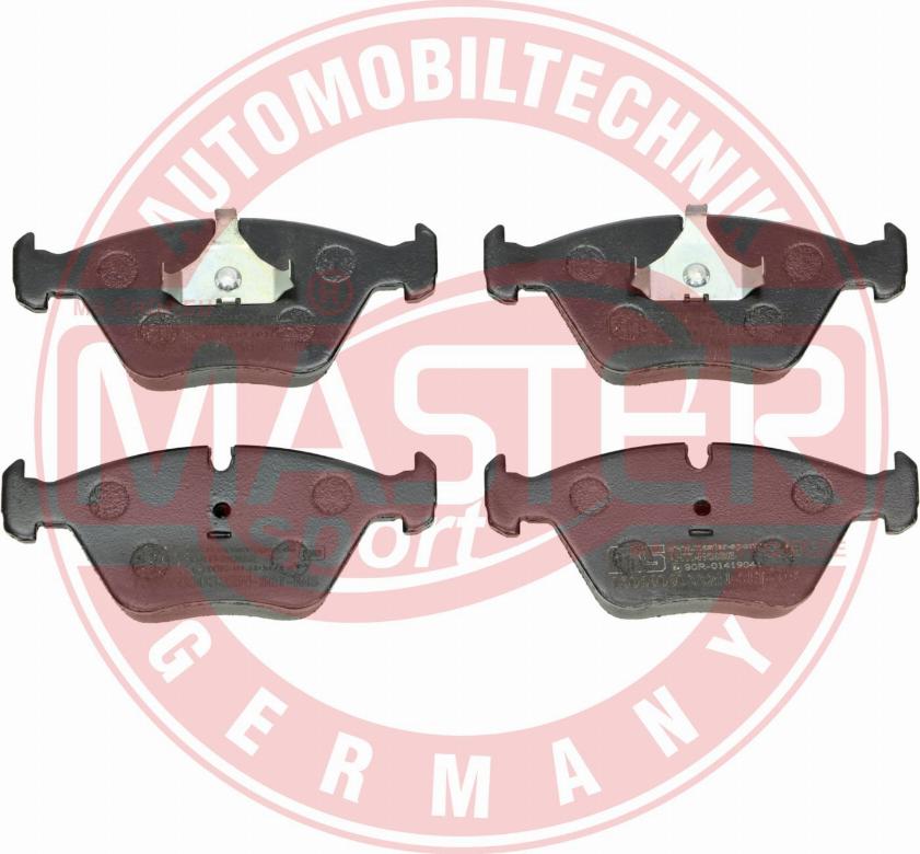 MASTER-SPORT GERMANY 13046060332N-SET-MS - Тормозные колодки, дисковые, комплект autospares.lv