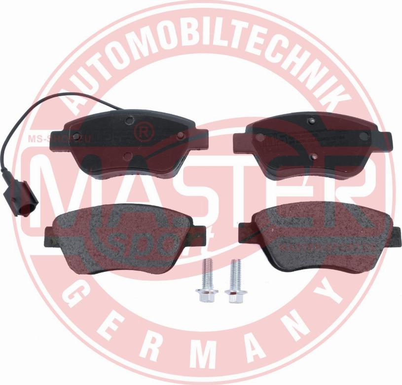 MASTER-SPORT GERMANY 13046039822N-SET-MS - Тормозные колодки, дисковые, комплект autospares.lv