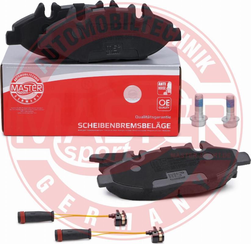 MASTER-SPORT GERMANY 13046038192N-SET-MS - Тормозные колодки, дисковые, комплект autospares.lv