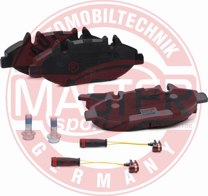 MASTER-SPORT GERMANY 13046038192N-SET-MS - Тормозные колодки, дисковые, комплект autospares.lv