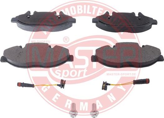 MASTER-SPORT GERMANY 13046038192N-SET-MS - Тормозные колодки, дисковые, комплект autospares.lv