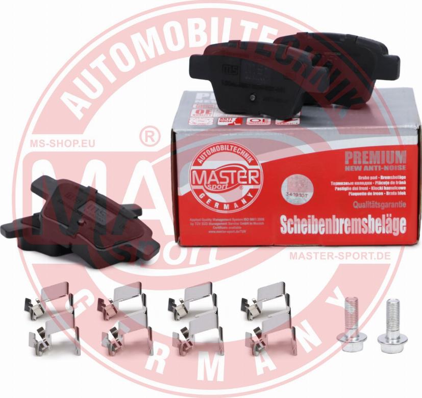 MASTER-SPORT GERMANY 13046038132N-SET-MS - Тормозные колодки, дисковые, комплект autospares.lv