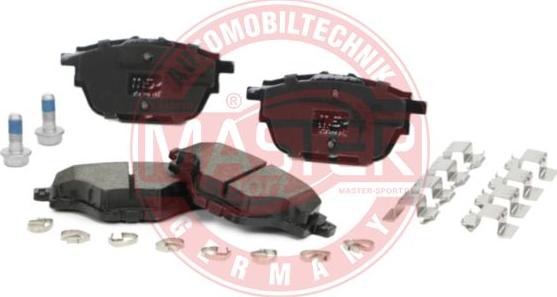 MASTER-SPORT GERMANY 13046038722N-SET-MS - Тормозные колодки, дисковые, комплект autospares.lv