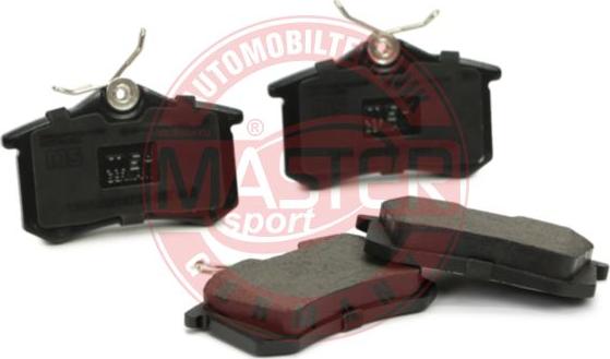 MASTER-SPORT GERMANY 13046029372T-SET-MS - Тормозные колодки, дисковые, комплект autospares.lv