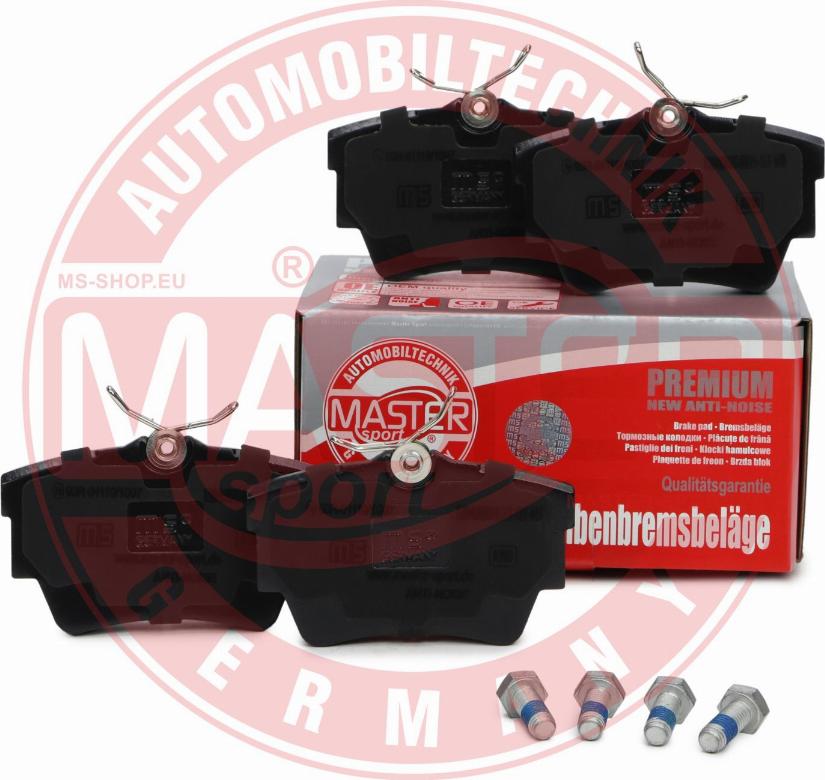 MASTER-SPORT GERMANY 13046028402N-SET-MS - Тормозные колодки, дисковые, комплект autospares.lv