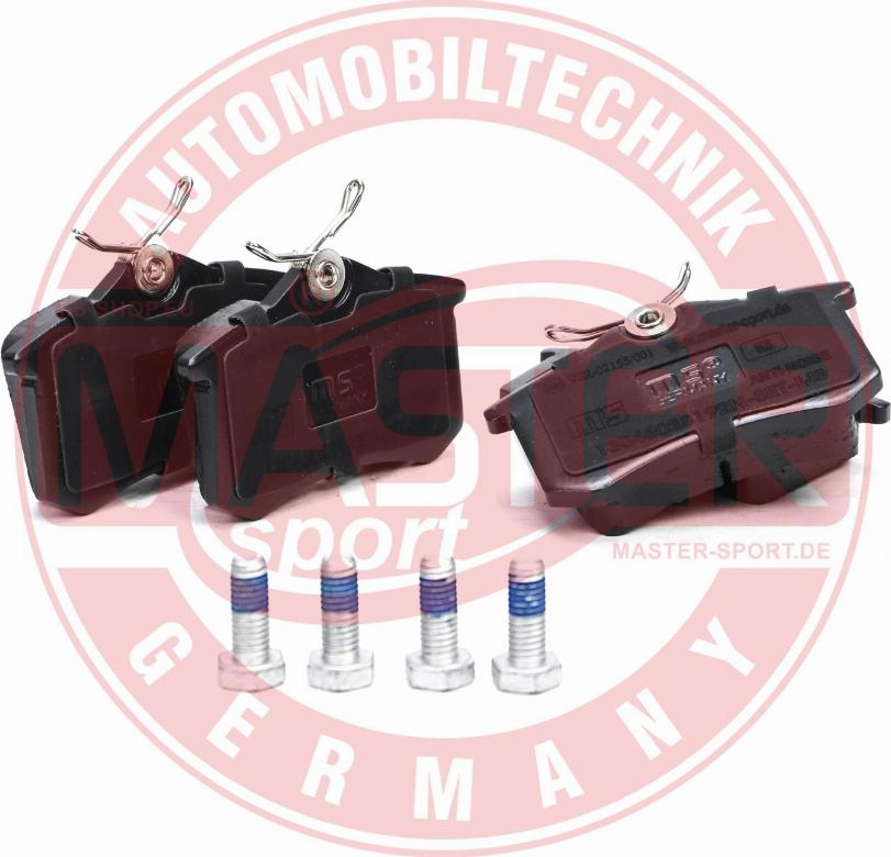 MASTER-SPORT GERMANY 13046028192N-SET-MS - Тормозные колодки, дисковые, комплект autospares.lv