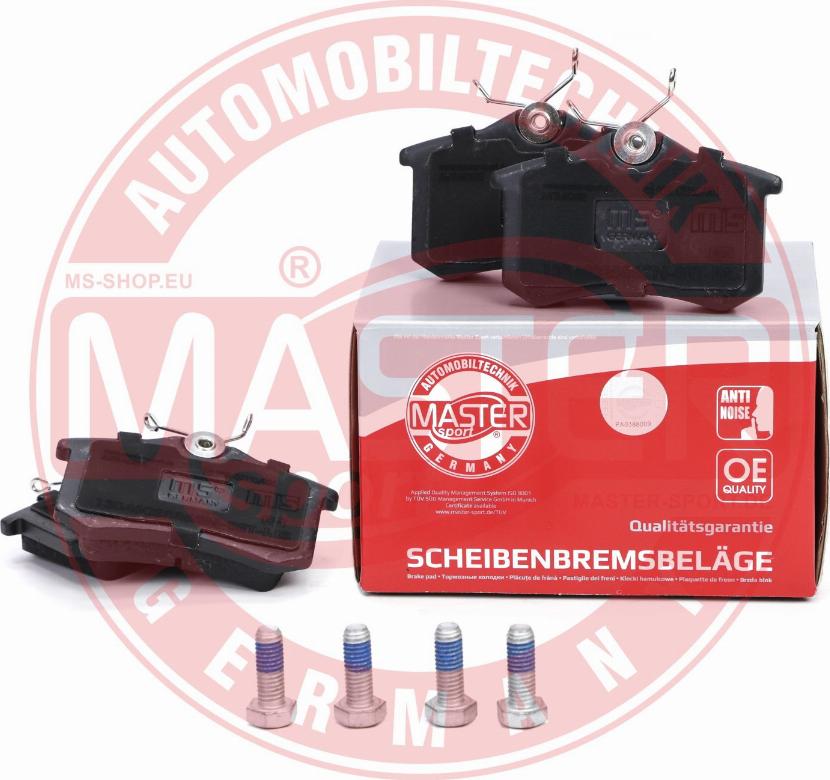 MASTER-SPORT GERMANY 13046028862N-SET-MS - Тормозные колодки, дисковые, комплект autospares.lv