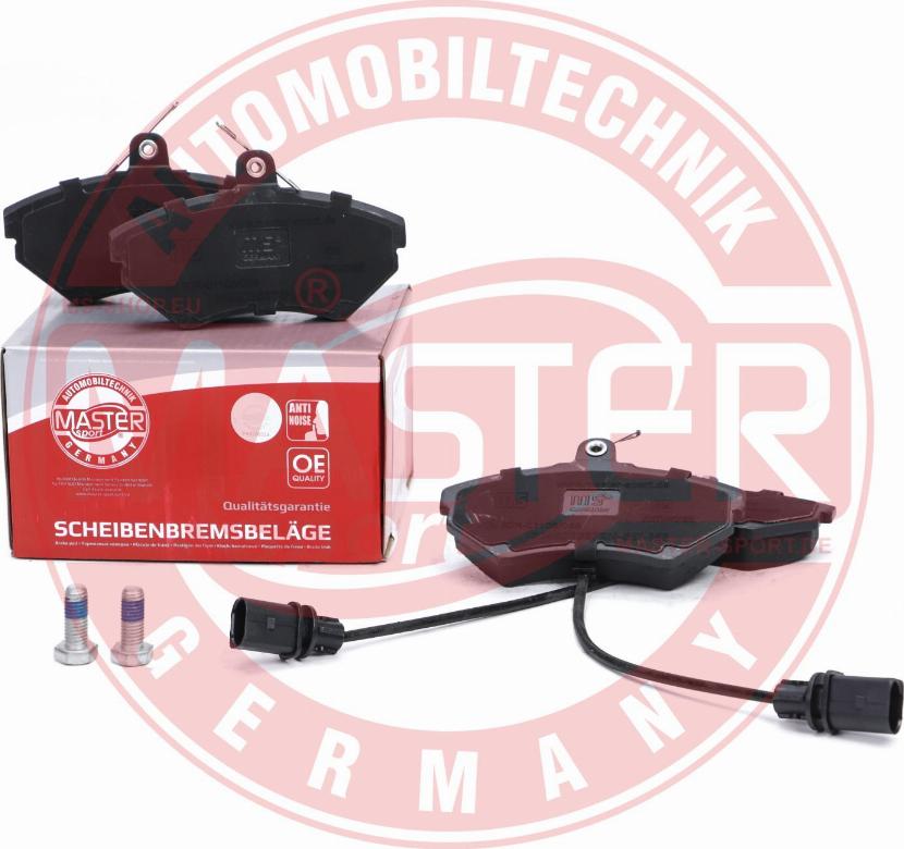 MASTER-SPORT GERMANY 13046028372N-SET-MS - Тормозные колодки, дисковые, комплект autospares.lv