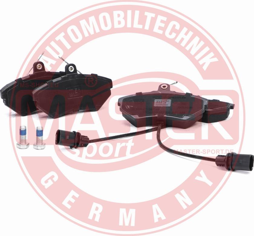 MASTER-SPORT GERMANY 13046028372N-SET-MS - Тормозные колодки, дисковые, комплект autospares.lv