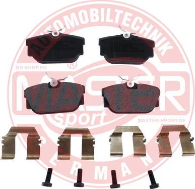 MASTER-SPORT GERMANY 13046028732N-SET-MS - Тормозные колодки, дисковые, комплект autospares.lv