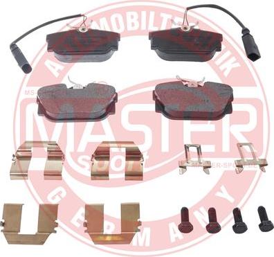 MASTER-SPORT GERMANY 13046028722N-SET-MS - Тормозные колодки, дисковые, комплект autospares.lv