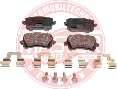 MASTER-SPORT GERMANY 13046027492N-SET-MS - Тормозные колодки, дисковые, комплект autospares.lv