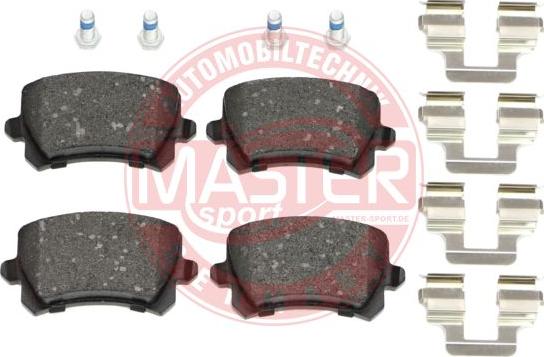 MASTER-SPORT GERMANY 13046027492N-SET-MS - Тормозные колодки, дисковые, комплект autospares.lv