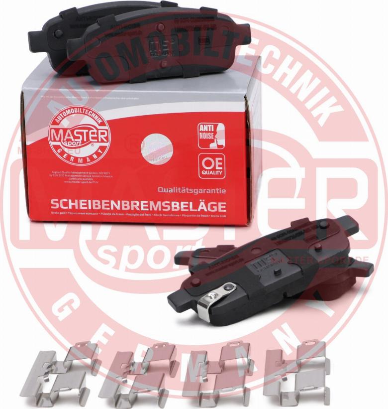 MASTER-SPORT GERMANY 13046072642N-SET-MS - Тормозные колодки, дисковые, комплект autospares.lv