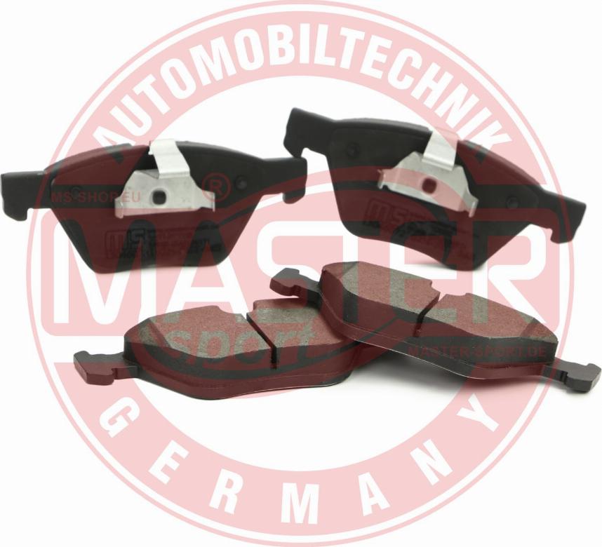 MASTER-SPORT GERMANY 13046072162N-SET-MS - Тормозные колодки, дисковые, комплект autospares.lv