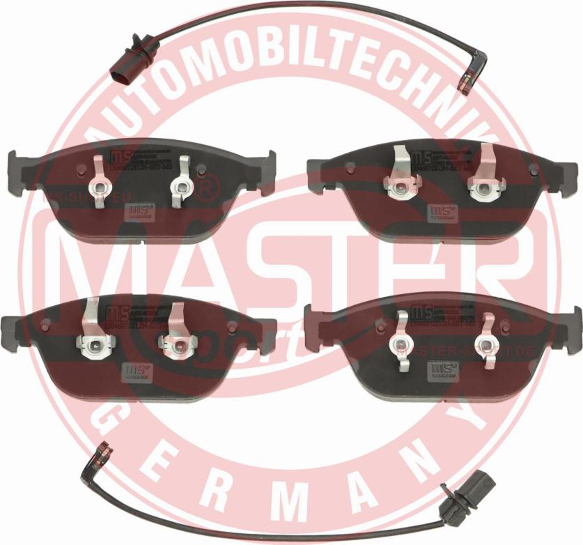 MASTER-SPORT GERMANY 13046072812N-SET-MS - Тормозные колодки, дисковые, комплект autospares.lv