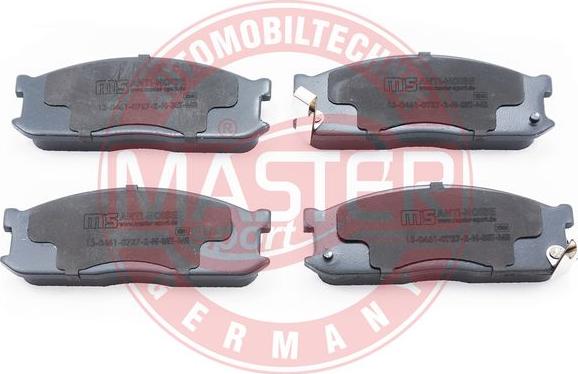 MASTER-SPORT GERMANY 13046107272N-SET-MS - Тормозные колодки, дисковые, комплект autospares.lv