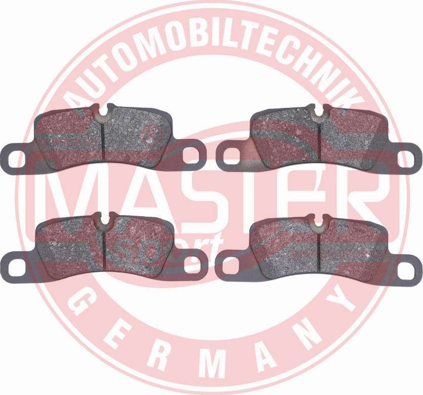 MASTER-SPORT GERMANY 13046118392N-SET-MS - Тормозные колодки, дисковые, комплект autospares.lv