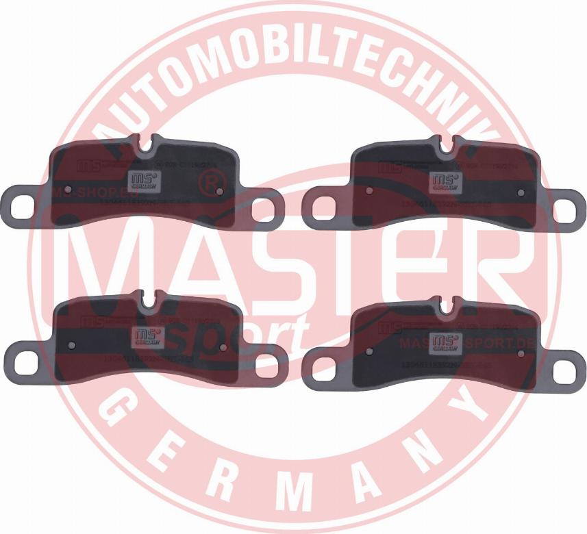 MASTER-SPORT GERMANY 13046118392N-SET-MS - Тормозные колодки, дисковые, комплект autospares.lv