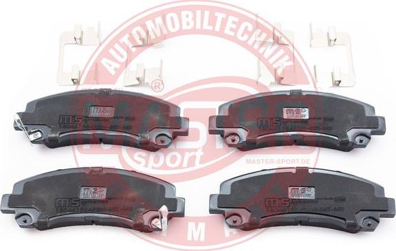 MASTER-SPORT GERMANY 13046135452N-SET-MS - Тормозные колодки, дисковые, комплект autospares.lv