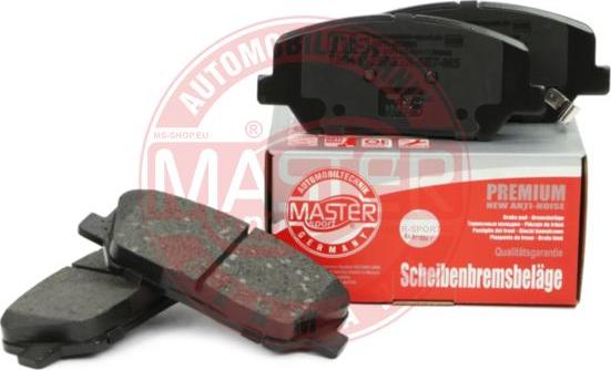 MASTER-SPORT GERMANY 13046135822N-SET-MS - Тормозные колодки, дисковые, комплект autospares.lv