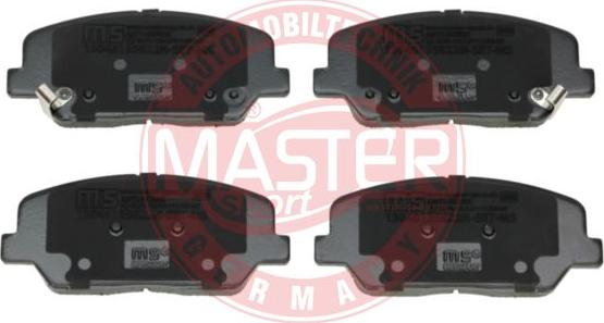 MASTER-SPORT GERMANY 13046135822N-SET-MS - Тормозные колодки, дисковые, комплект autospares.lv