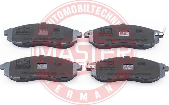 MASTER-SPORT GERMANY 13046131242N-SET-MS - Тормозные колодки, дисковые, комплект autospares.lv