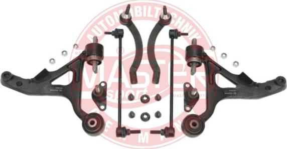 MASTER-SPORT GERMANY 36893/2-KIT-MS - Комплектующее руля, подвеска колеса autospares.lv