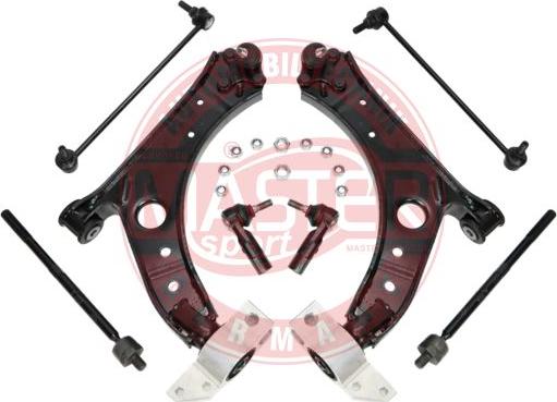 MASTER-SPORT GERMANY 36865/2-KIT-MS - Комплектующее руля, подвеска колеса autospares.lv