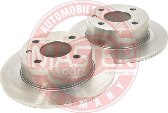 MASTER-SPORT GERMANY 24011001931-SET-MS - Тормозной диск autospares.lv