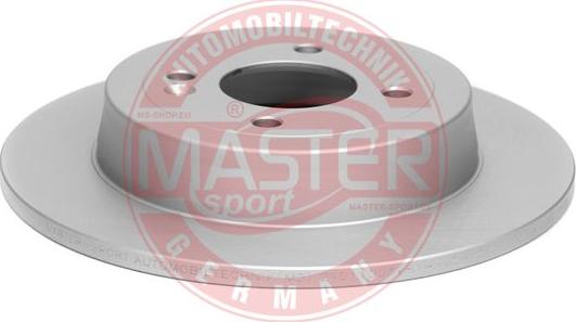 MASTER-SPORT GERMANY 24011003981-PCS-MS - Тормозной диск autospares.lv