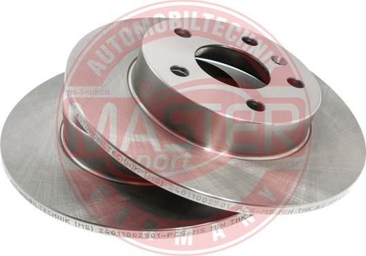 MASTER-SPORT GERMANY 24011002501-SET-MS - Тормозной диск autospares.lv